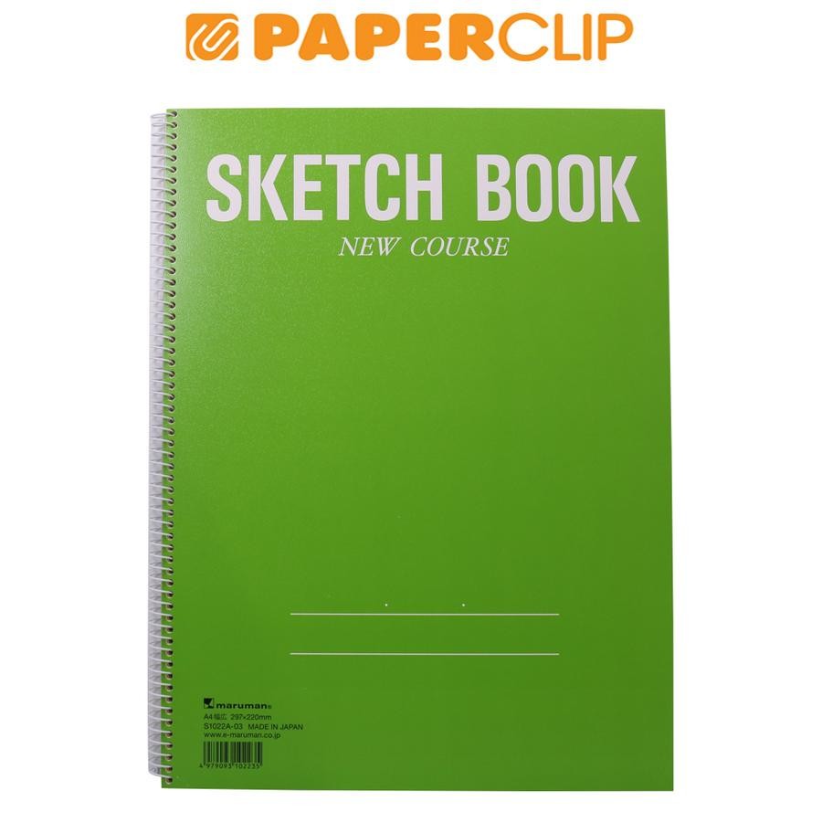 

SKETCHBOOK A4 MARUMAN S1022A-03 GREEN