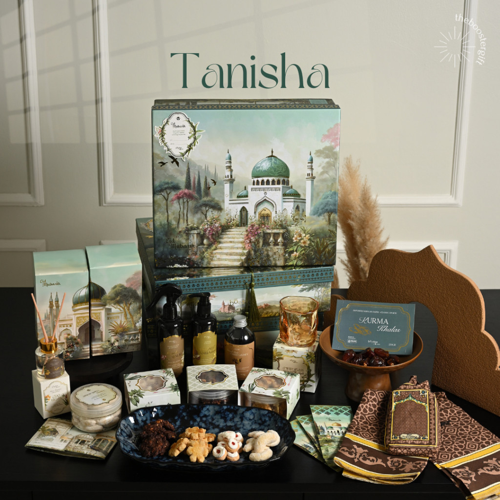 

TANISHA -TheBoosterGift Hampers Lebaran / Hampers Idul Fitri / Parcel Lebaran / Parcel Idul Fitri / Ramadhan Gift / Hampers Eid Mubarak