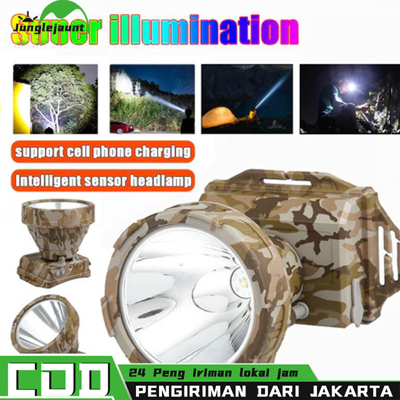 Senter Kepala Cas Dony Ms 309 Sobig 30 Watt 30w 30 w Qled Led t6 Murah Super Terang Murah Sintar Don
