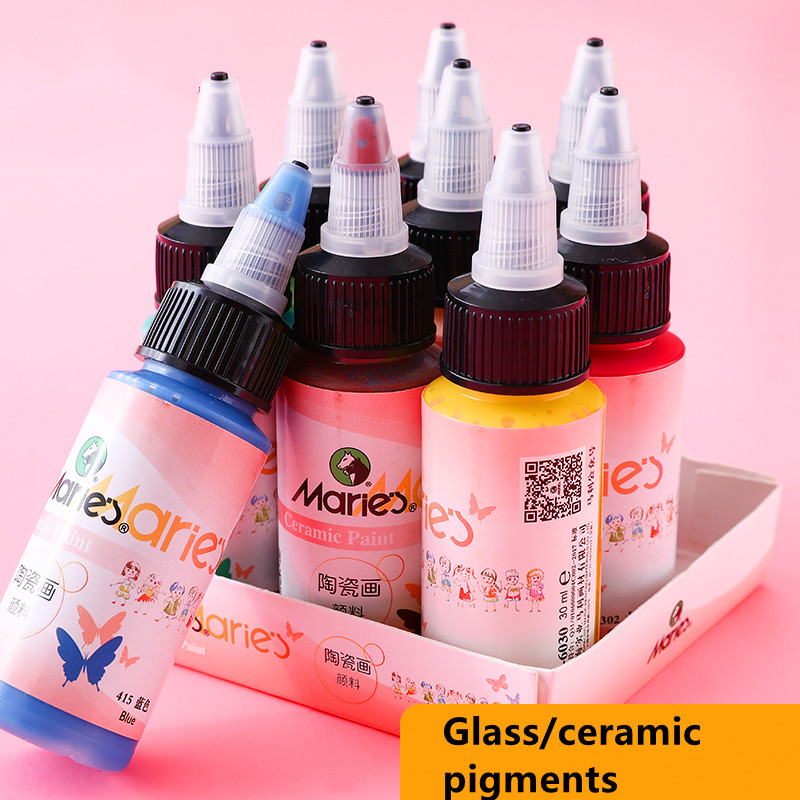 

Glass/Ceramic Paints DIY Painted Paints Waterproof Non-fading Decorative Paints Natural Dry Art Acrylic Paints for Painting