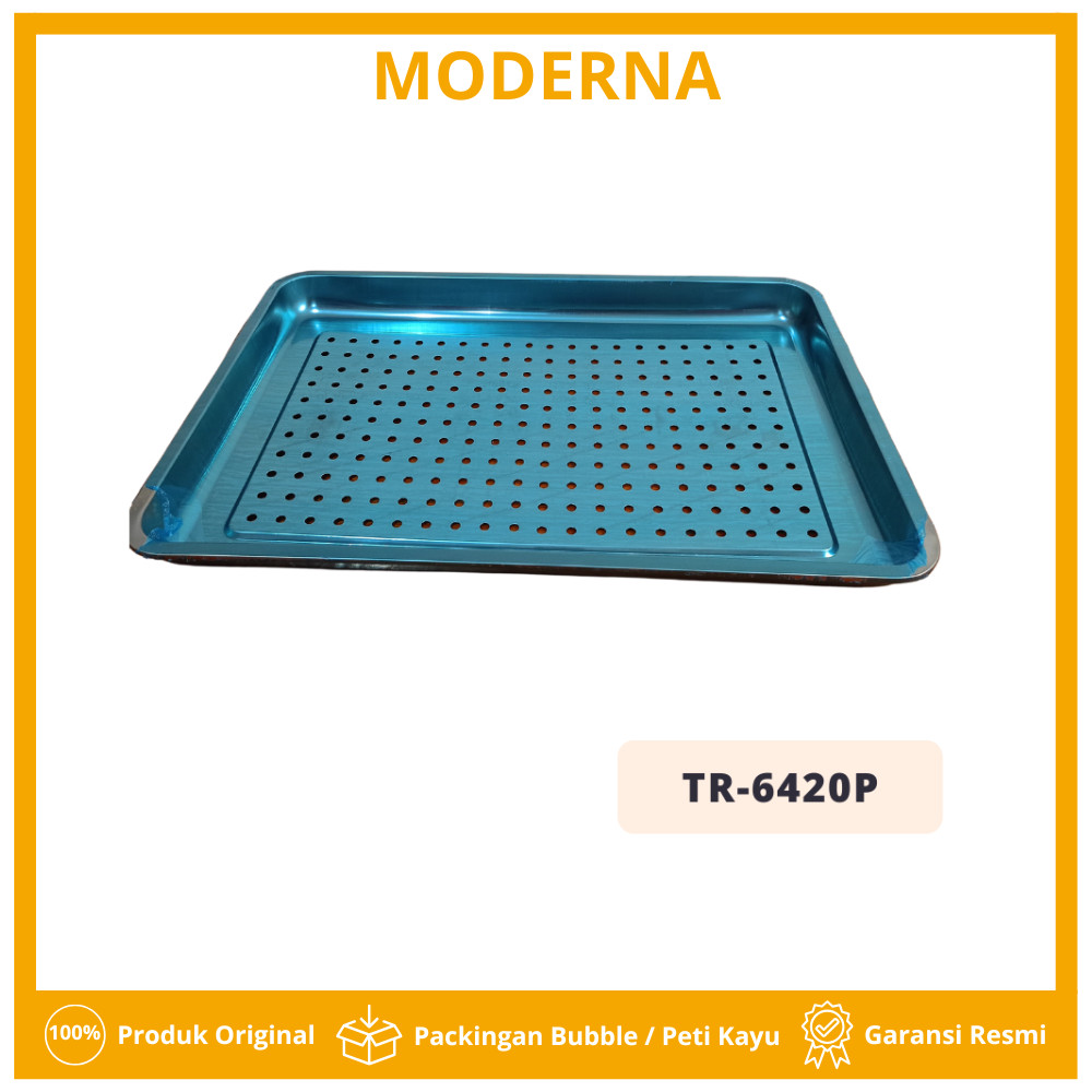 Loyang Kue Berlubang Stainless Steel Bakery Pan Perforated TR 6420P