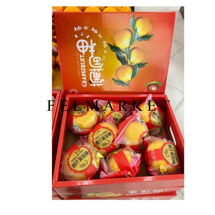 

Jeruk Grapefruit Honey Sweet Gift Box -+ 4 Kg / Box