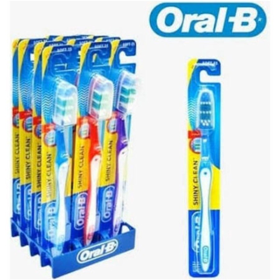 sikat gigi oral b shiny clean