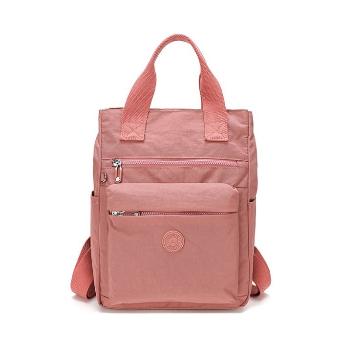 Mark READY STOCK HARUICA BAG 80119 - tas ransel wanita - Dusty Pink