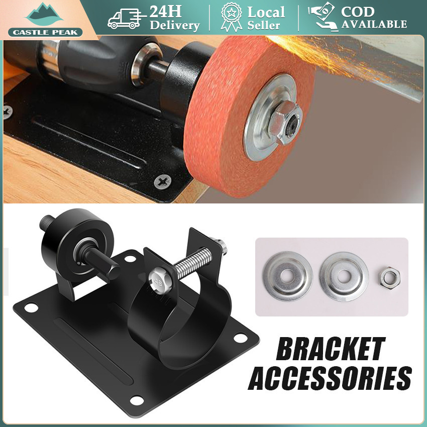 Dudukan Bor Adaptor Stand Holder Mesin Meja Tangan Drill Mata Gerinda