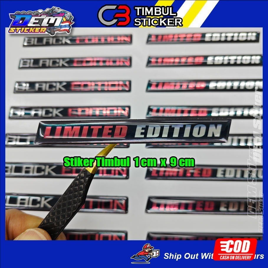 

STIKER TIMBUL BLACK EDITION LIMITED EDITION LABEL STIKER TIMBUL