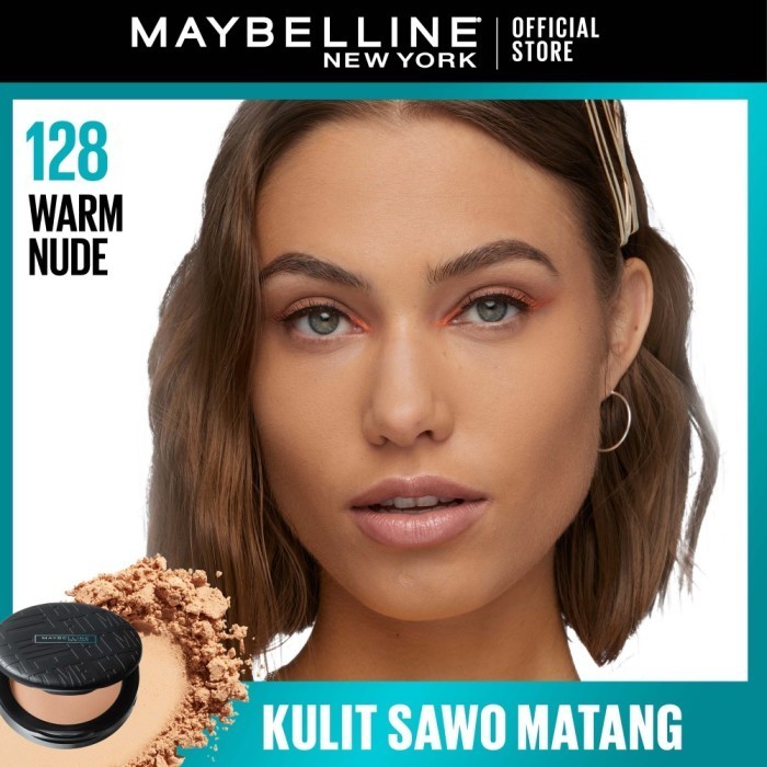 (NEW) -MAYBELLINE FIT ME MATTE PORELESS OIL CONTROL COMPACT POWDER BEDAK FITM - 128