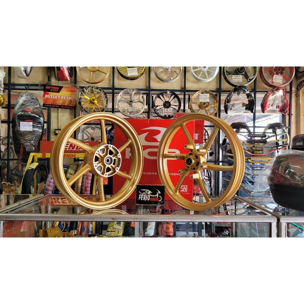 Velg Rcb Ninja Krr RR Gold 215 300 R17 sp522 palang 6