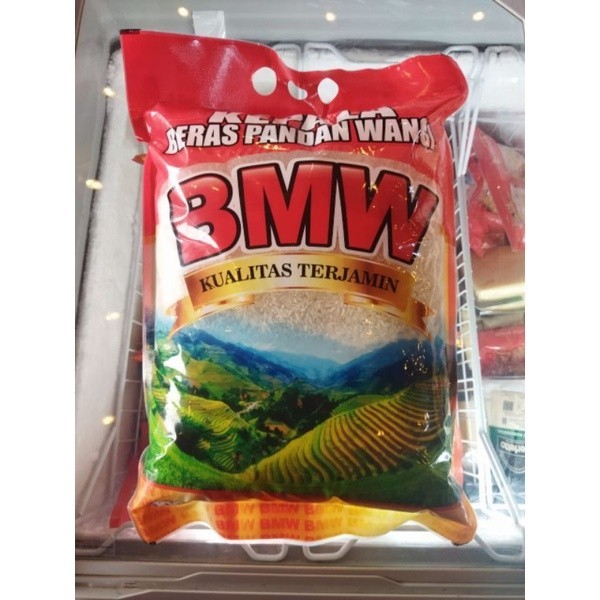 

Beras BMW 5 Liter / Beras 5 liter / Beras Premium BMW / Beras Enak dan Pulen