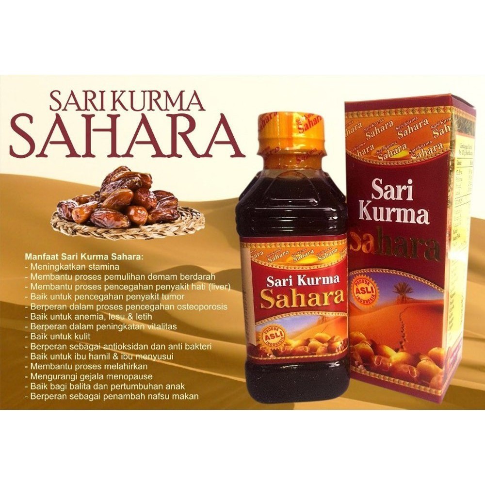 

F Sari Kurma Sahara 330gr ( Sari Kurma ) Termurah Original