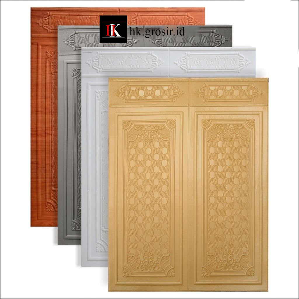 Wallfoam Dinding 3d Motif Lemari Classic Tebal 6mm