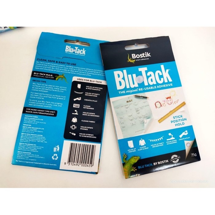 

BOSTIK Blue-Tack reusable adhesive 45g