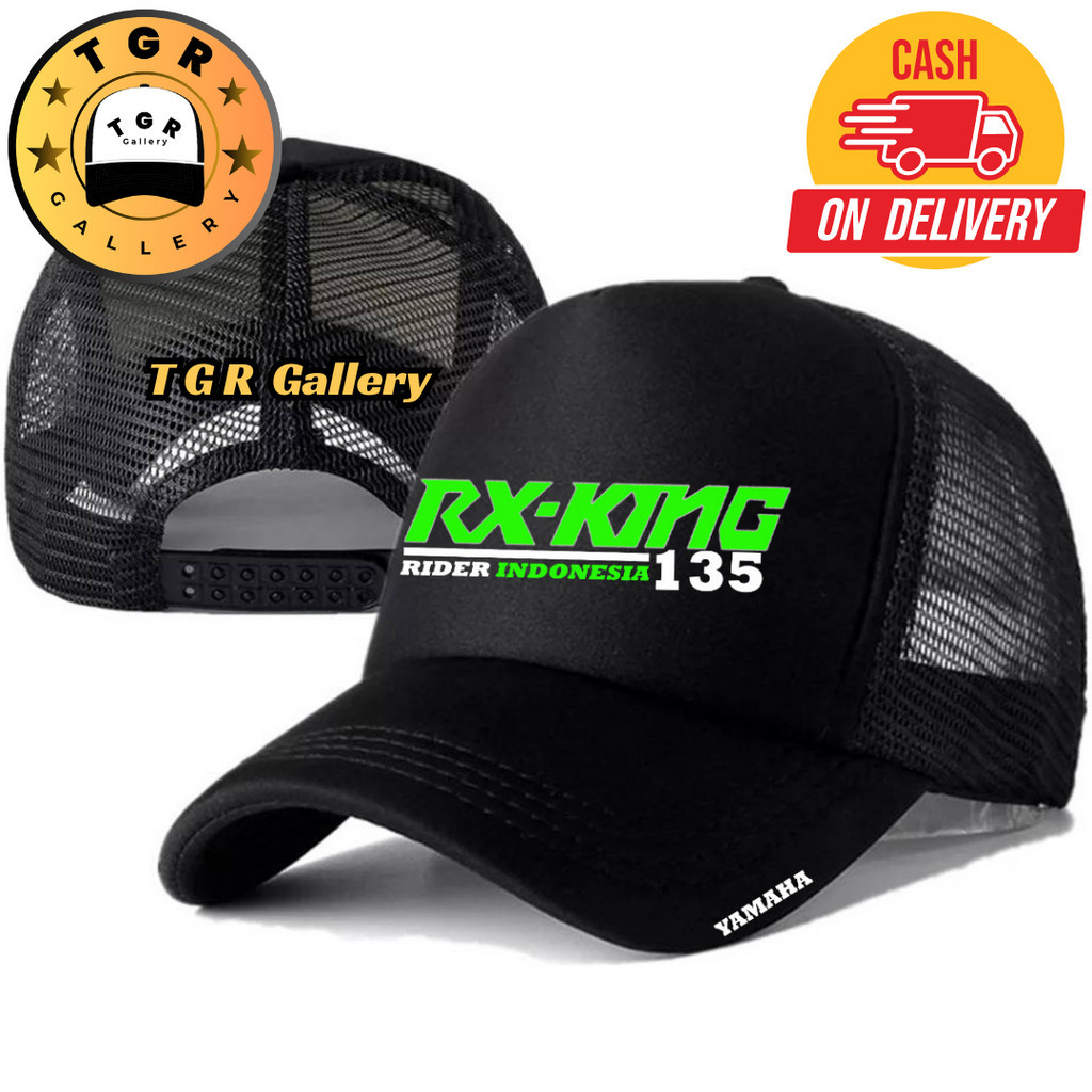 TGR Gallery Topi Trucker RX-KING - Topi Distro RX-KING Logo - Topi RX-KING Premium - Topi Pria Dewas