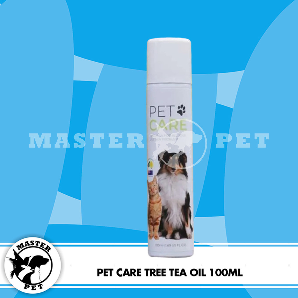 Pet Care Tea Tree Oil Spray Jamur Kutu Kucing Anjing