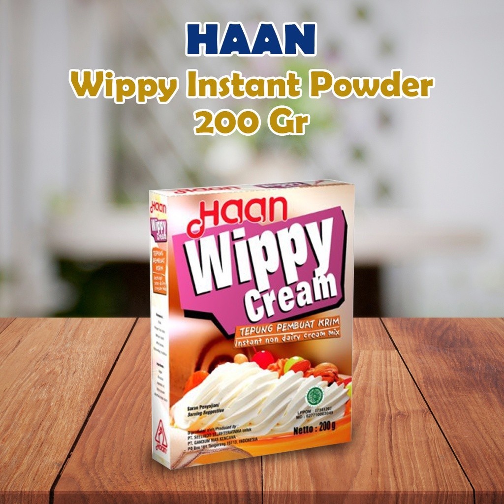 

Haan Wippy Instant Powder 200Gr