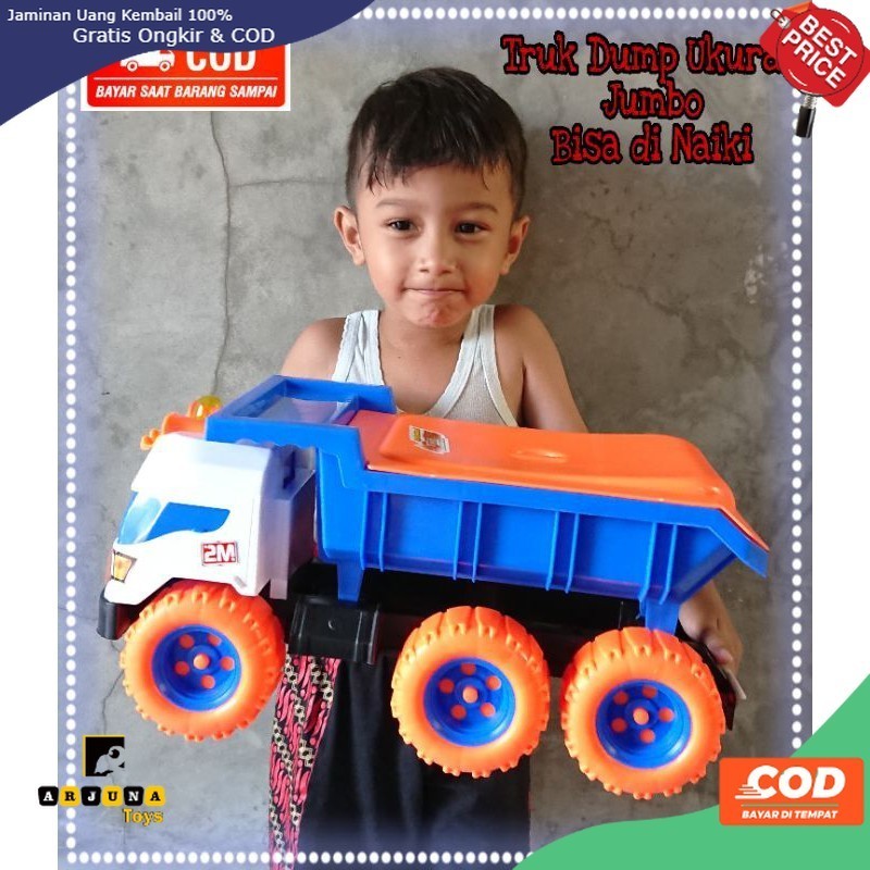 Mainan Mobil Truck Tronton Pengangkut Pasir Besar