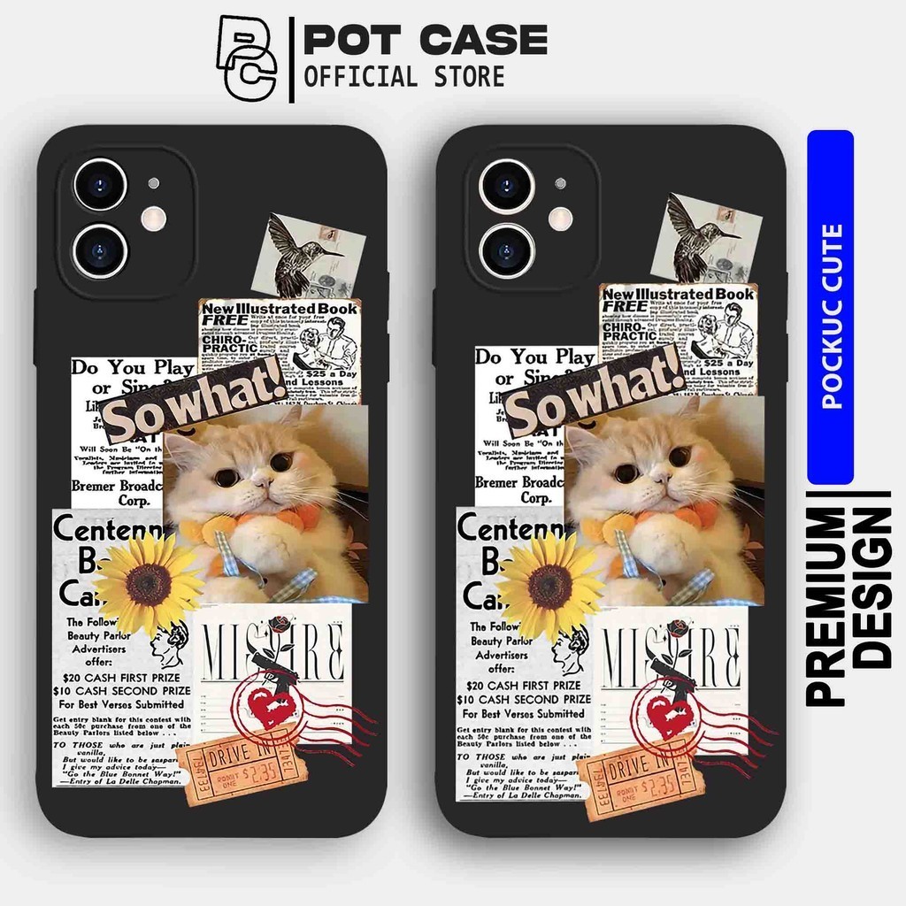 Case Vivo Y12 Y17 Y12S Y20 Y30 Y50 Y19 Y15S Y21 Y33S Y22 S1 V15 V20 V23e PO409 Pockucc Softcase Sili