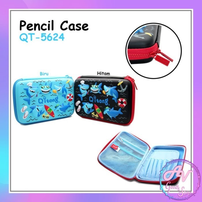 

Andma Kotak Pensil / Tempat Pensil Smiggle / Kotak Pensil Hardcase Qitong - QT5624