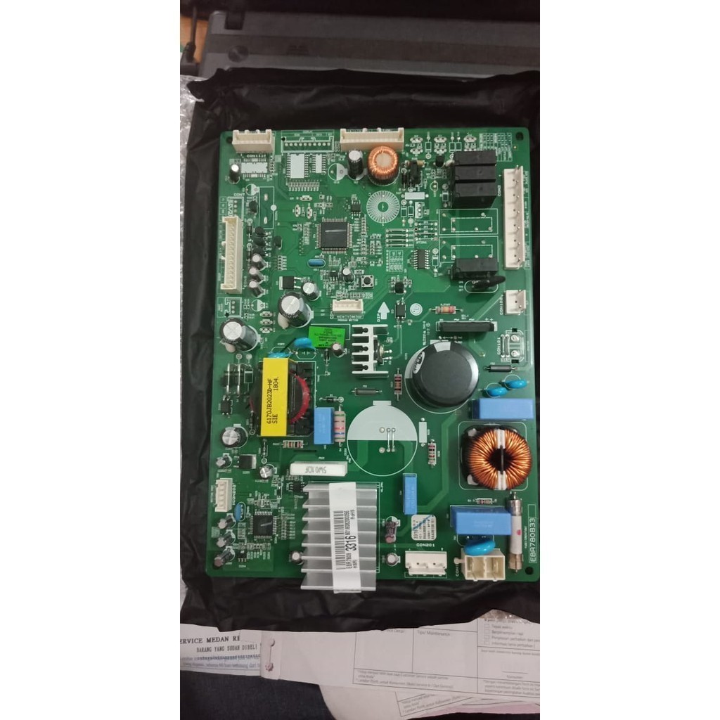 MODUL PCB EBR7808 3316 KULKAS 2 PINTU LG GN B202 / GN B222 GN-B202SLCL GN-B222SLCL GN-B222SQCL GN-B2