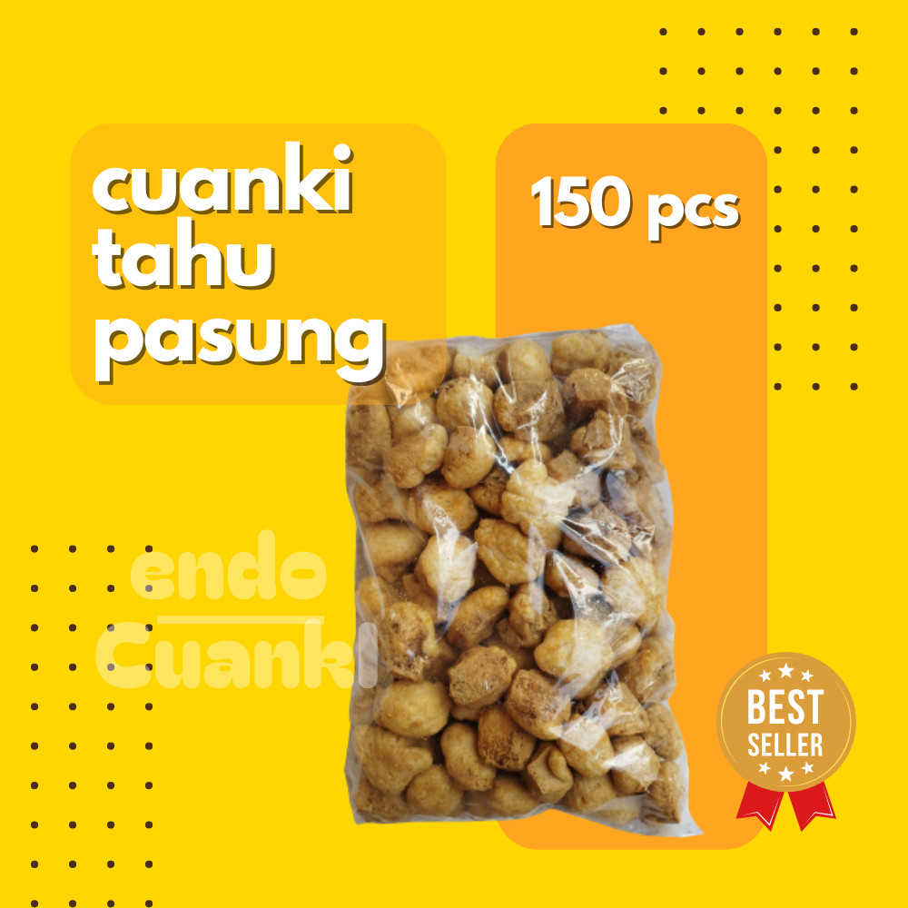 

CUANKI TAHU 150 pcs Tahu Pasung Pelengkap Baso Aci, Seblak, dan Cuanki