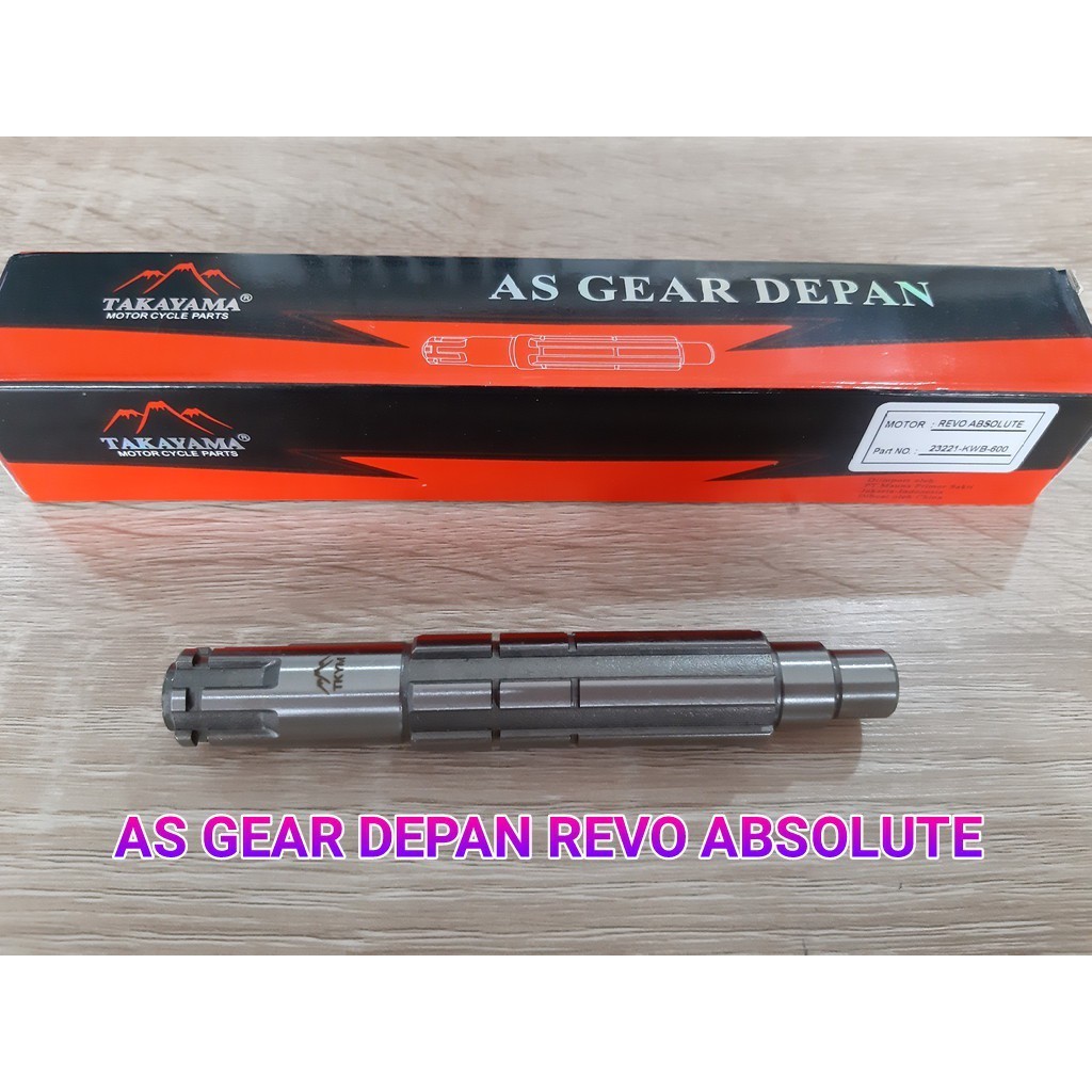 As Gear Depan Gir Revo Absolute - Takayama