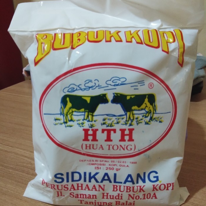 

[Coffee New] Bubuk kopi hth , bubuk kopi 2 sapi , bubuk kopi sidikalang asli no.1. - bubuk halus