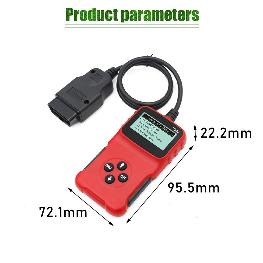 Scanner Mobil Universal OBD2 OBD Injeksi Auto Diagnostic Scanner Car
