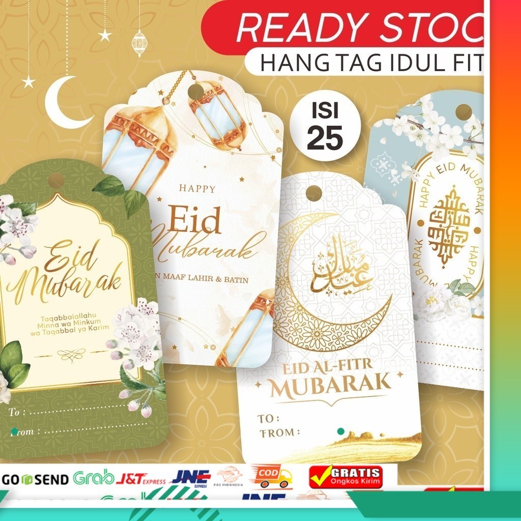 

HANGTAG LEBARAN RAMADHAN IDUL FITRI LABEL TAG PARCEL