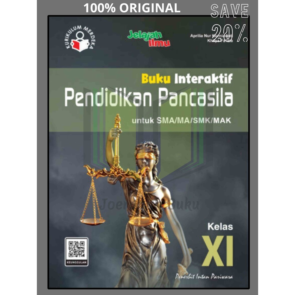 Buku Paket Interaktif PPKN SMA Kelas XI/11 Kurikulum Merdeka Intan pariwara Tahun 2024 Terbaru
