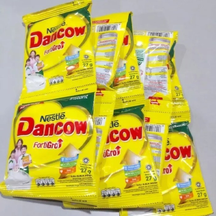 

Dancow Fortigro Instant Full Cream Susu Bubuk 26 g Sachet