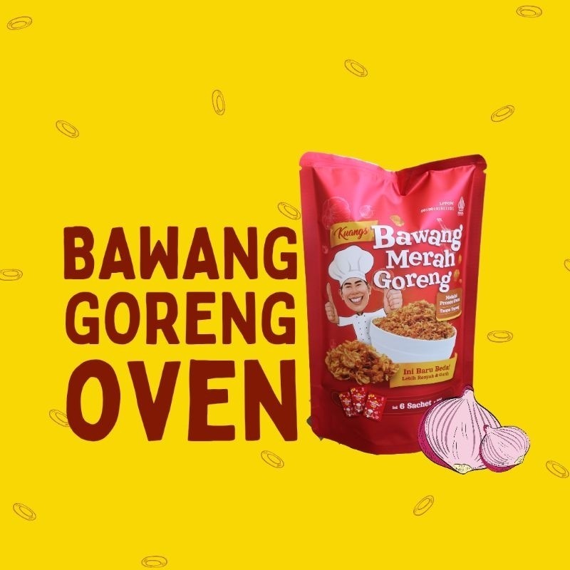 

KUANG'S - Bawang Merah Goreng Oven 120g Tanpa Tepung