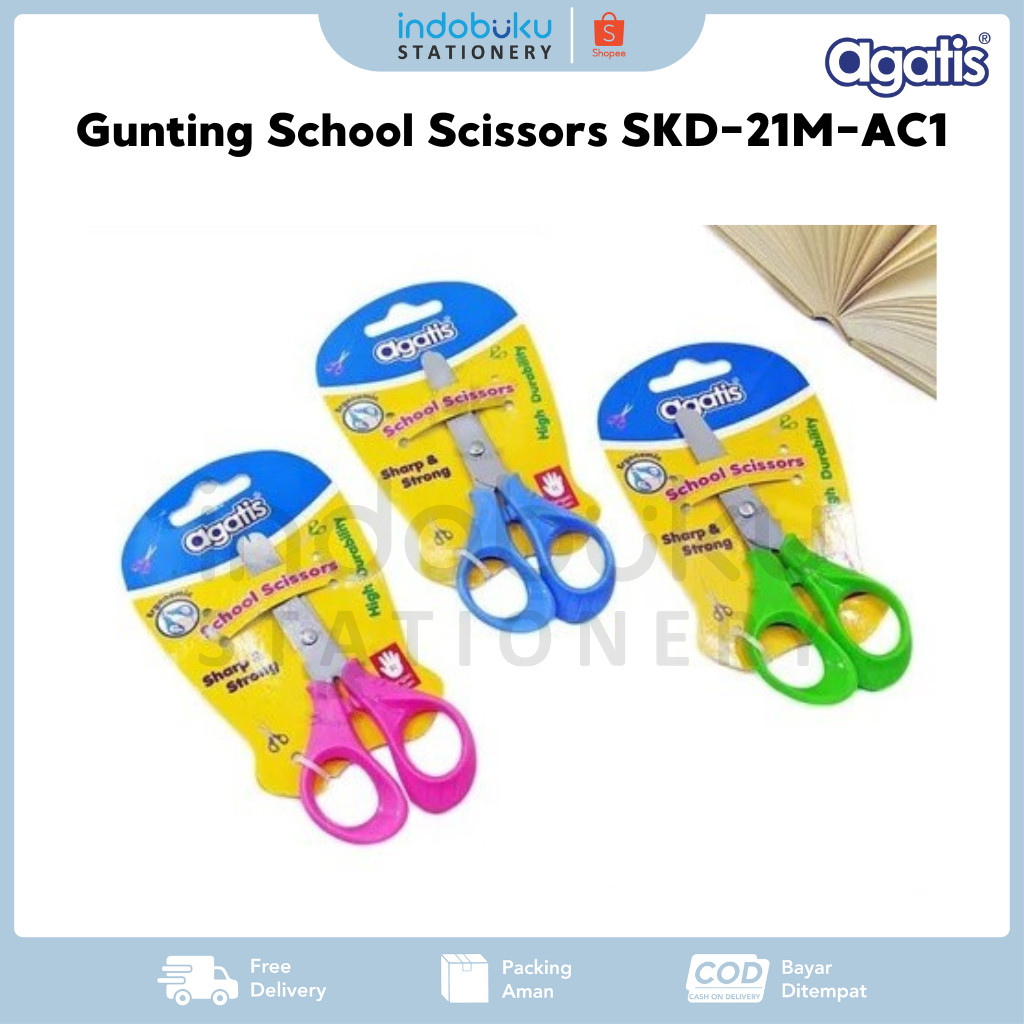 

Gunting School Scissors Agatis SKD-21M-AC1