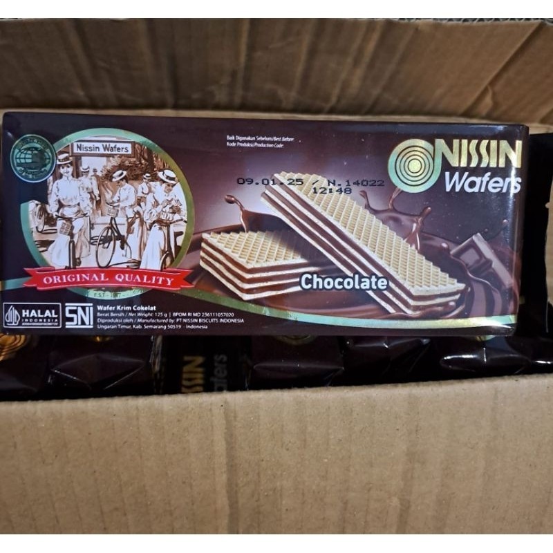 

Nissin Wafers Chocolate 125 grGratis Ongkir & COD