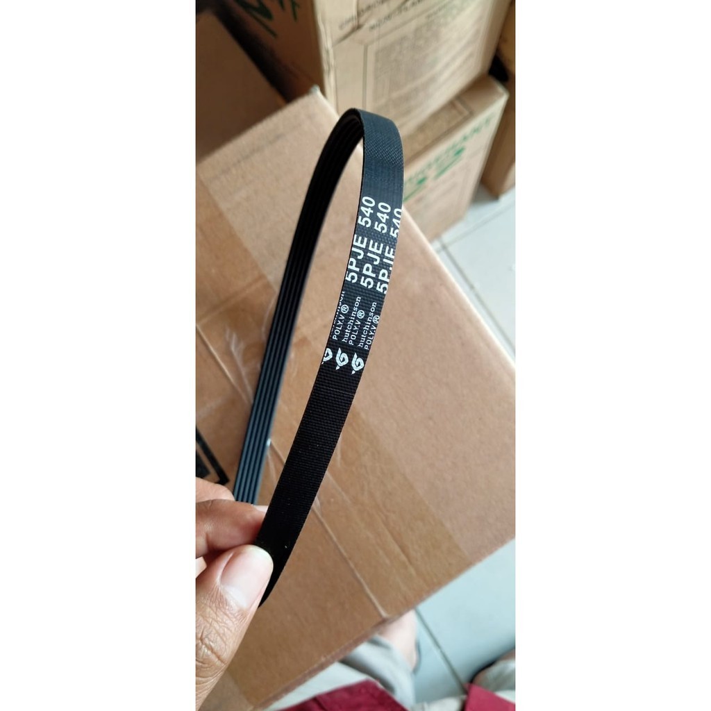 V BELT KARET POLY MESIN CUCI LG 1 TABUNG SMART INVERTER 11 KG - 18 KG