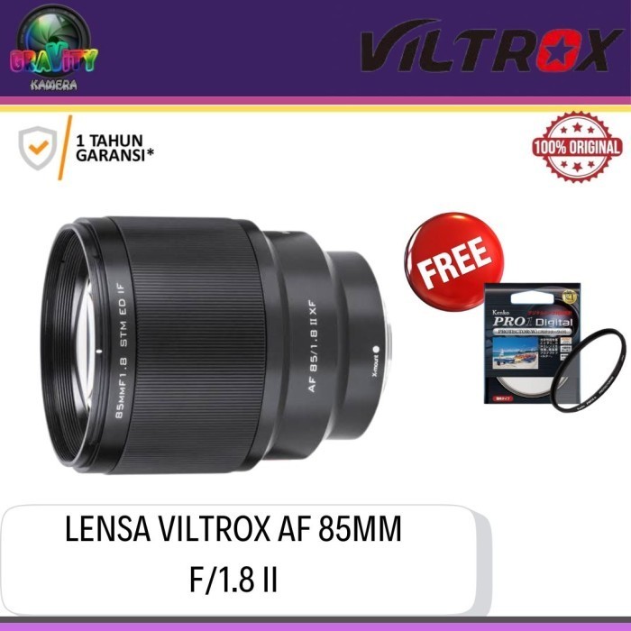 LENSA VILTROX AF 85MM F1.8 II / VILTROX AF 85MM F1.8 II