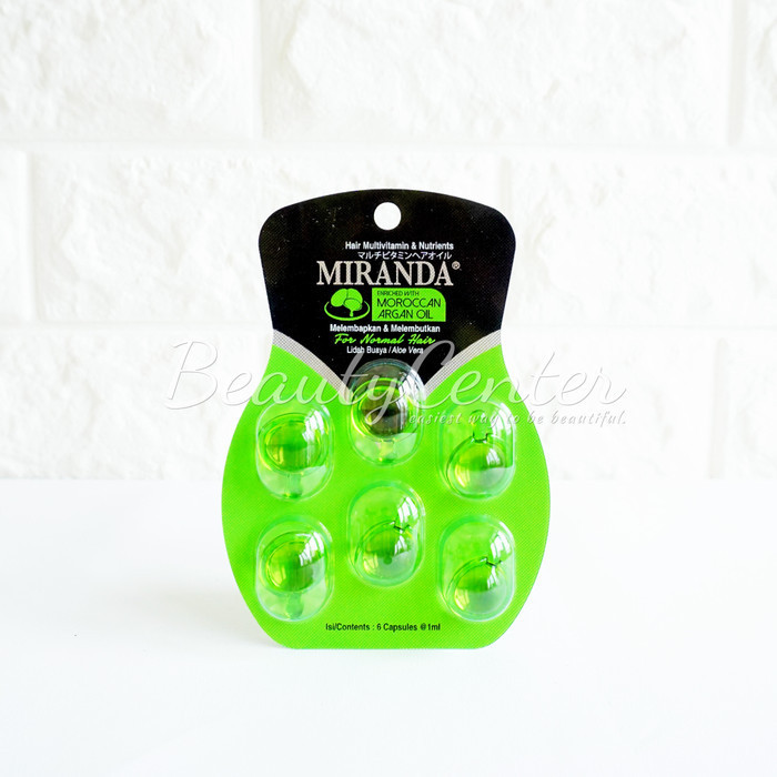 Miranda Vitamin Rambut / Hair Serum - Hijau