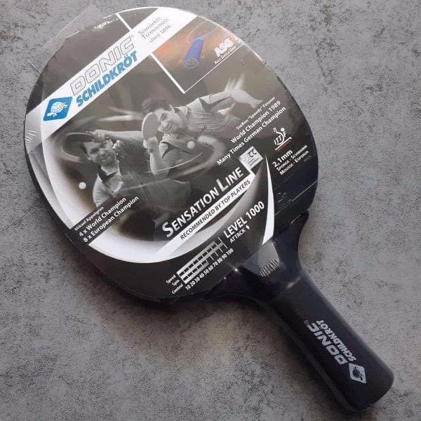 Bet Bat Tenis Meja Pingpong Donic Schildkrot Sensation 1000 Original -MNB23