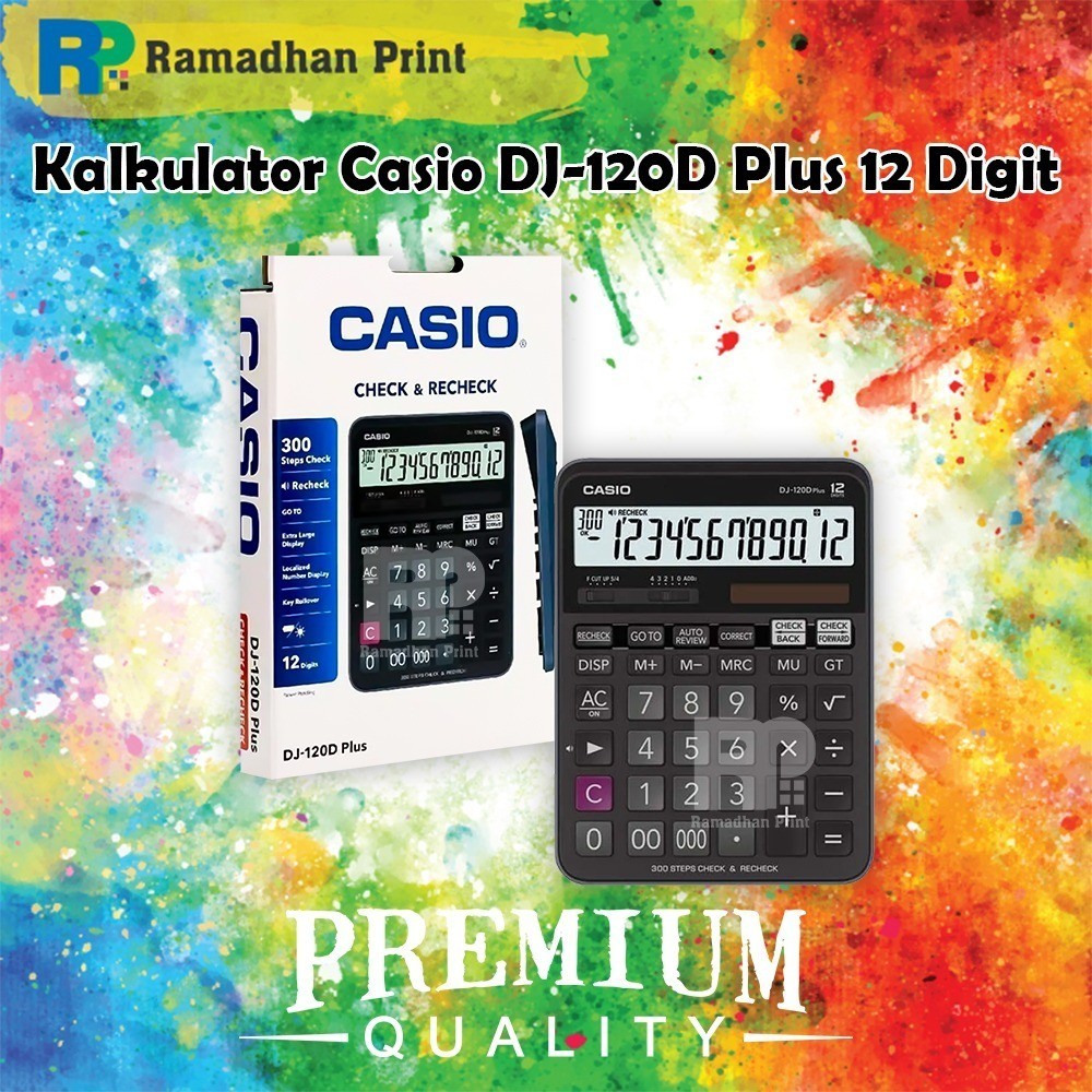 

Calculator Casio Desktop Meja New Kalkulator Perhitungan Dasar Garansi