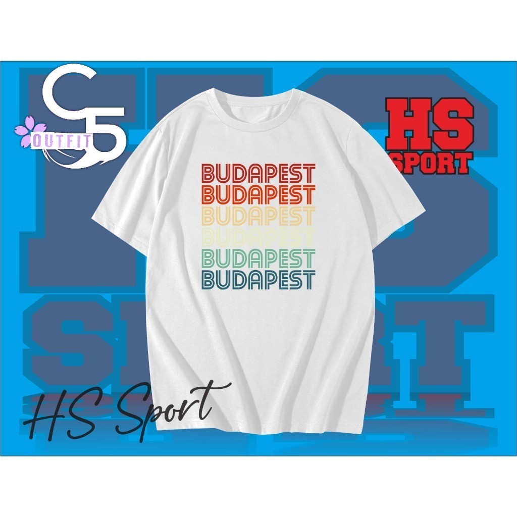 BAJU OLEH OLEH BUDAPEST- HUNGARIA OLEH OLEH - KAOS TSHIRT OLEH OLEH BUDAPEST 3