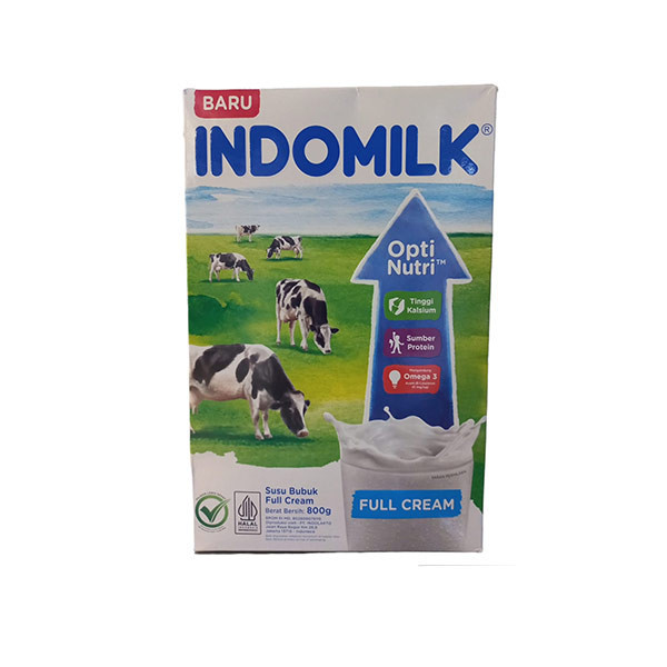 

INDOMILK FULL CREAM BOX 800 GR