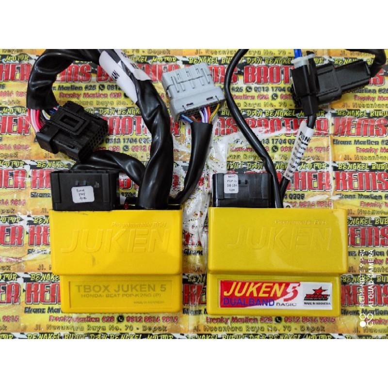 ECU JUKEN 5+ TBOX BEAT ESP BEAT POP GENIO DUALBAND RACING TURBO