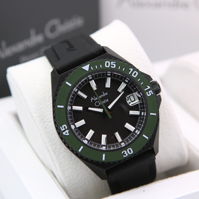 ALEXANDRE CHRISTIE AC8693 / AC 8693 BLACK GREEN PRIA ORIGINAL