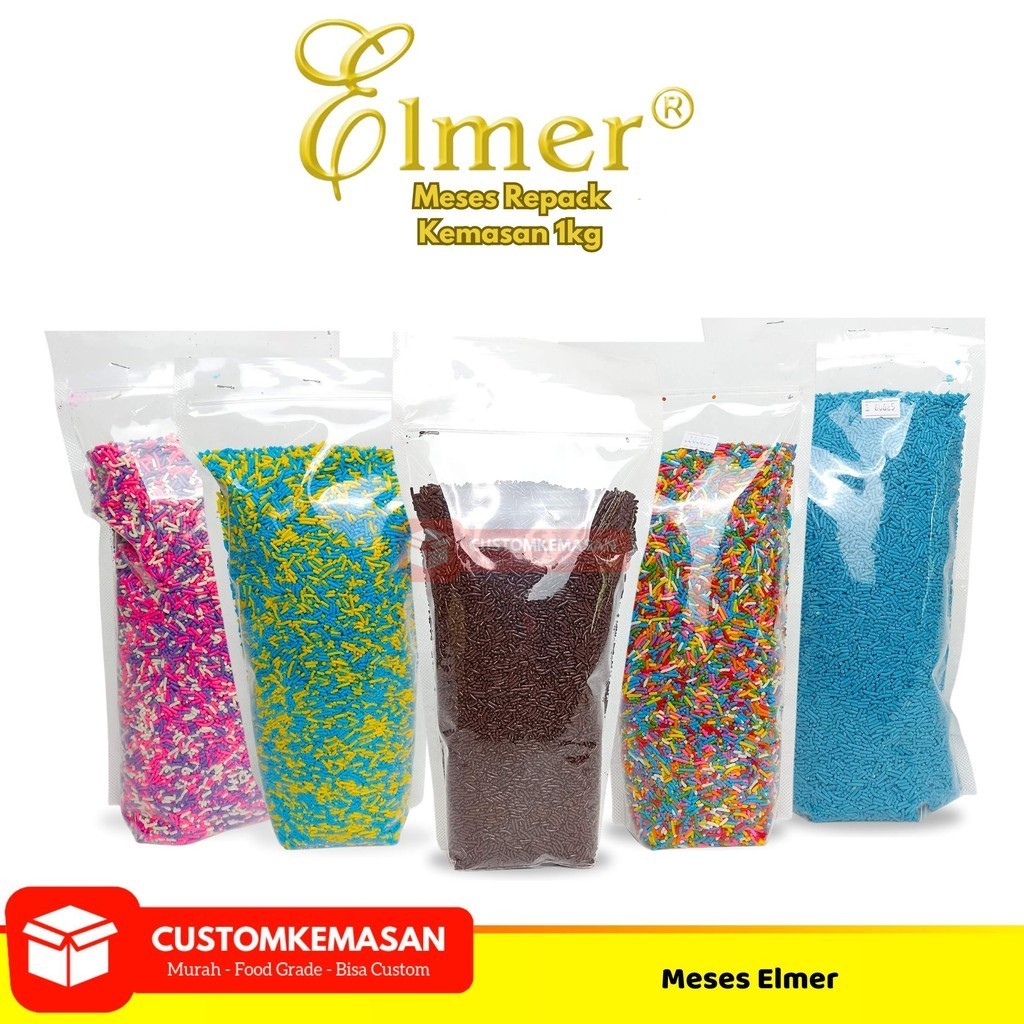 

Elmer Meses 1KG / Meses Warna Warni / Meses Hijau / Meses Pink / Meses Elmer / Meses Elmer Repack / Meses Dark Cokelat