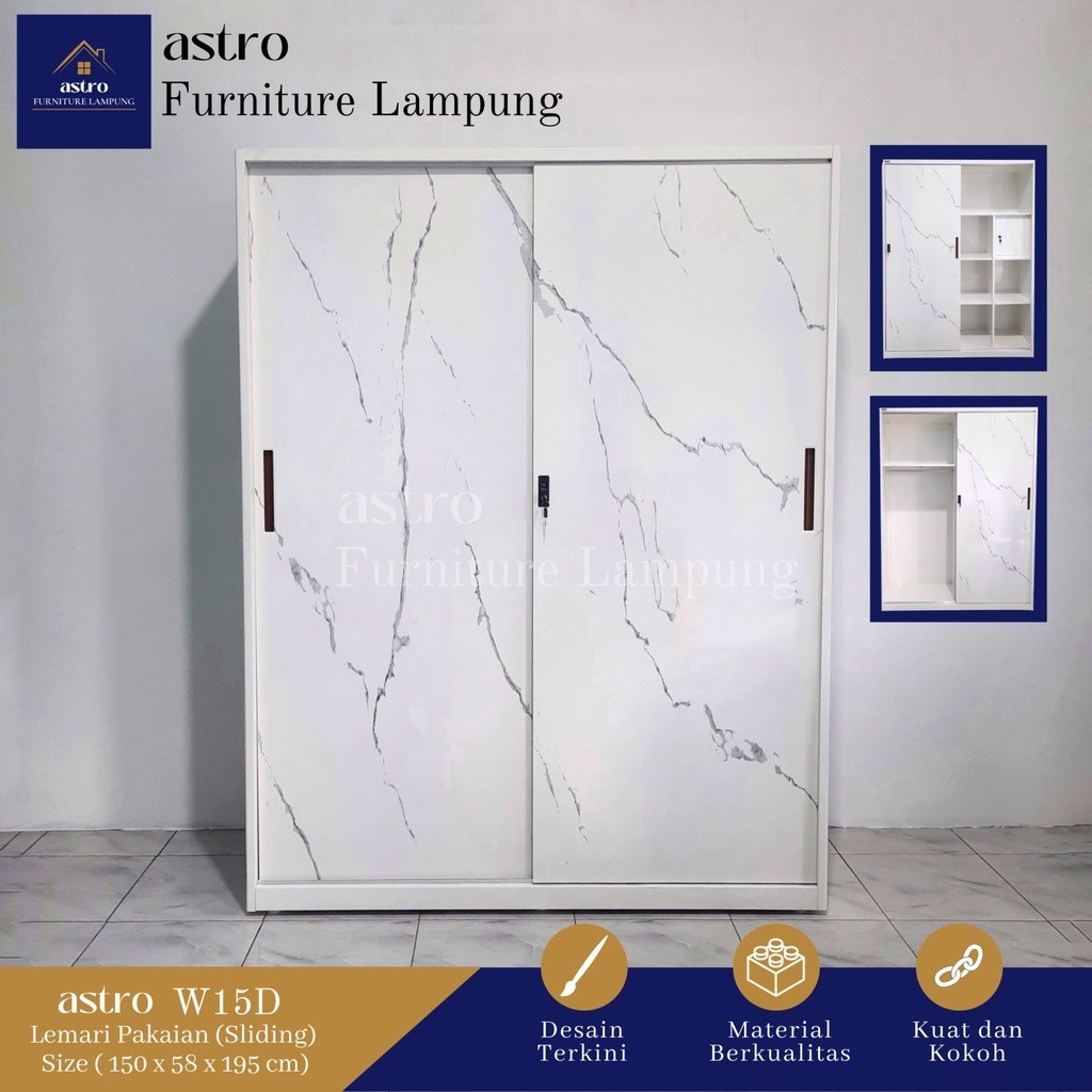 

PROMO SPESIAL Lemari Pakaian 2 Pintu Sliding