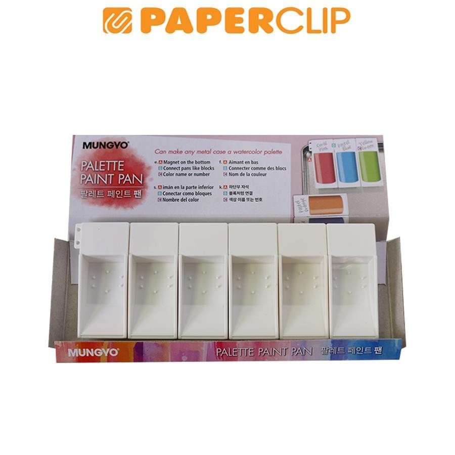 

PALETTE PAINT PAN MUNGYO PPP-8 FOR WATERCOLOR METAL CASE