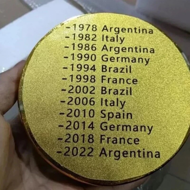 World Argentina Champions Trophy Resin Champions Cup Souvenirs Trophy European Cup Trophy Golden Soc