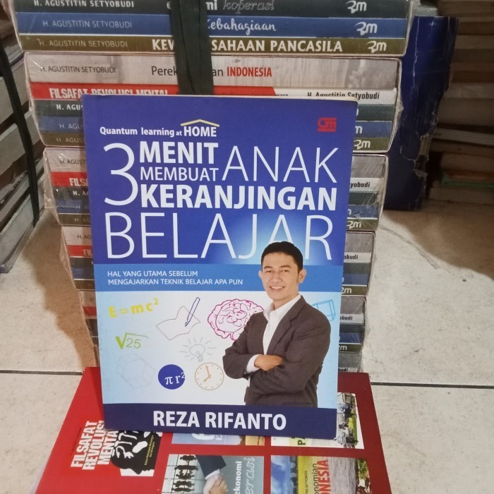 ORI BUKU 3 MENIT MEMBUAT ANAK KERANJINGAN BELAJAR