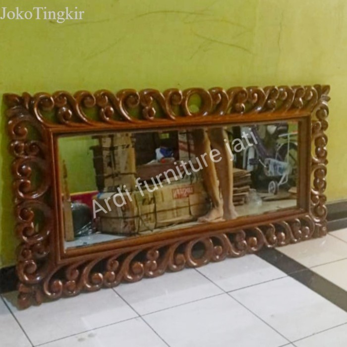 

Frame Cermin Figura Pigura Cermin Ukir Kayu Jati Dekorasi Dinding murah