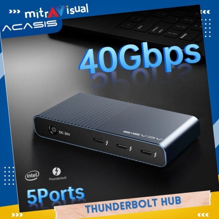 ACASIS DS9001 6 In 1 Thunderbolt 4 Hub