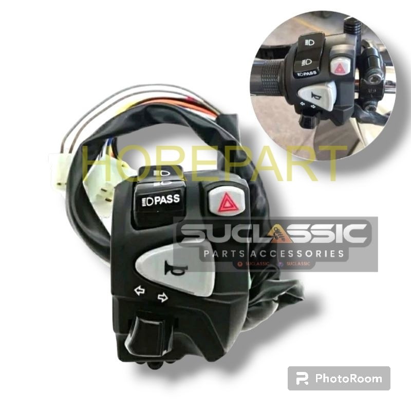 COD SAKLAR HOLDER KIRI NMAX PCX ADV VIXION CBR SONIC FINO SATRIA FU R15 R25 VARIO VIXIO OLD RXKING S